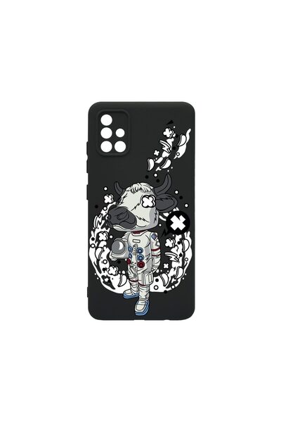 bestcase Θήκη Υγρής Σιλικόνης Premium, Συμβατή με Samsung Galaxy A71, Αστρονα...