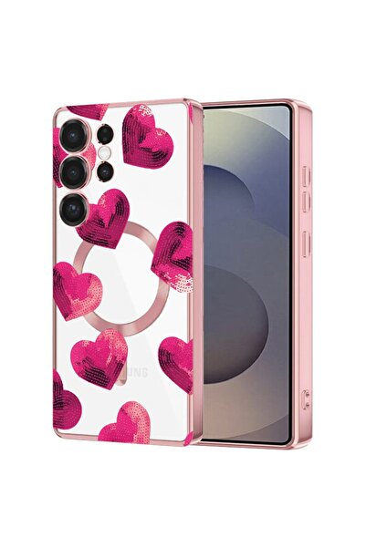 bestcase Πολυτελής Θήκη MagSafe, Συμβατή με Samsung Galaxy S24 Ultra, Σχέδιο ...