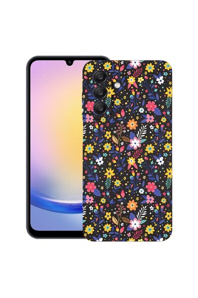 bestcase Husă pentru Samsung Galaxy A36, Model floral, Silicon subțire de 0.8...