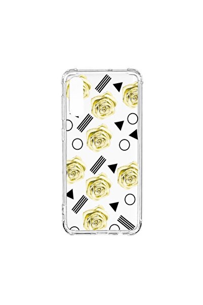 bestcase Husa Αντικραδασμική Θήκη Συμβατή με Samsung Galaxy A50, Κίτρινο Ροζ,...