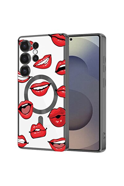 bestcase Πολυτελής Θήκη MagSafe, Συμβατή με Samsung Galaxy S24 Ultra, Σχέδιο ...