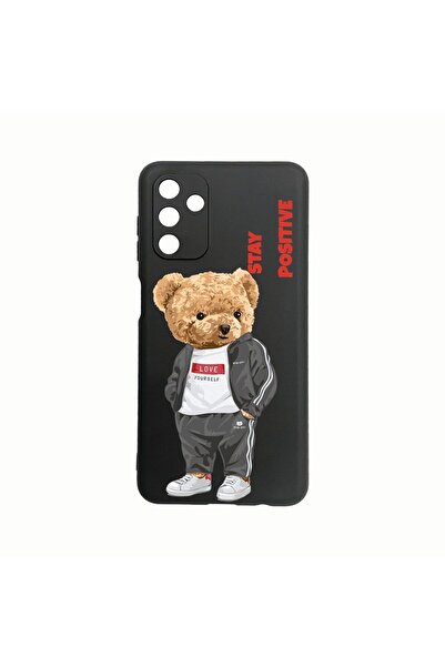 bestcase Θήκη Σιλικόνης, Συμβατή με Samsung Galaxy A04s, Με σχέδιο  "Stay Pos...