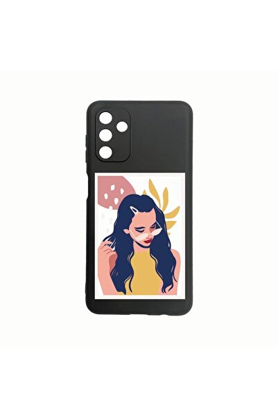 bestcase Θήκη Σιλικόνης, Συμβατή με Samsung Galaxy A04s, Καλοκαιρινό Κορίτσι,...