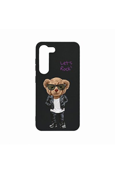 bestcase Θήκη, Συμβατή με Samsung Galaxy S23 Plus, Let's Rock Teddy Bear, Ανθ...