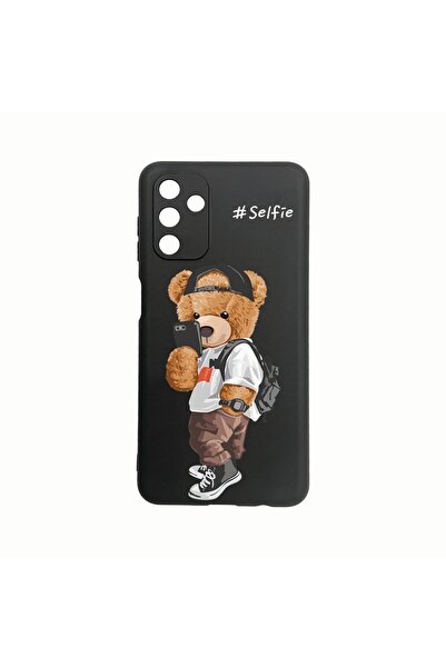 bestcase Θήκη Σιλικόνης, Συμβατή με Samsung Galaxy A04s, Σχέδιο Αρκουδάκι Sel...