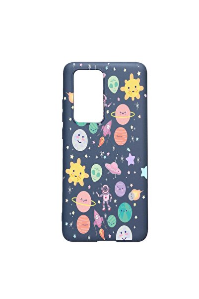 bestcase Husa Silicon Universe, Planets UFO, compatibila cu Huawei P Smart (2...