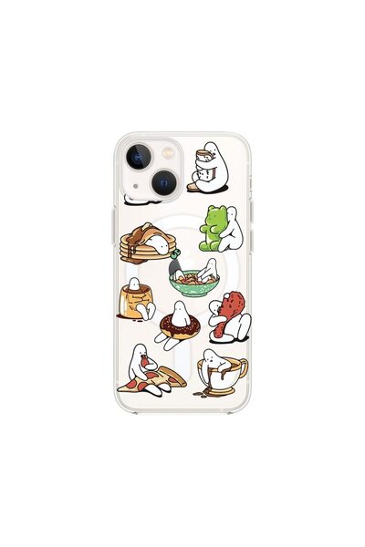 bestcase Θήκη MagSafe Αντικραδασμική, Συμβατή με Apple iPhone 14 Plus, Το τρώ...