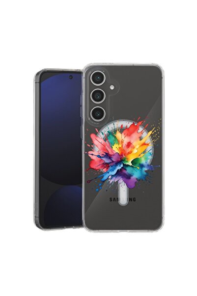 bestcase Θήκη για Samsung Galaxy S24 FE, MagSafe Αντικραδασμική, Σχέδιο Color...