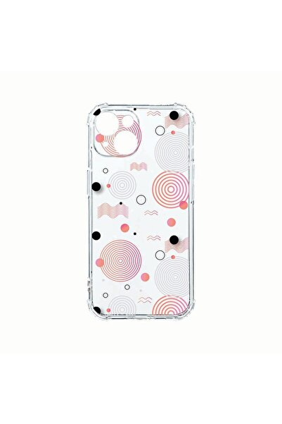 bestcase Husa Anti Shock din silicon, Compatibila Cu Apple iPhone 14, Circle,...