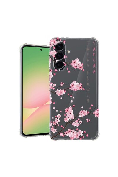 bestcase Θήκη για Samsung Galaxy A56, Αντικραδασμική 1.5MM, Άνθος Κερασιάς, Π...