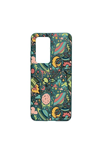 bestcase Husa Silicon Universe, Planets UFO, compatibila cu Samsung Galaxy A0...