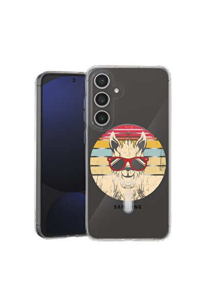 bestcase Θήκη για Samsung Galaxy S24 FE, MagSafe Αντικραδασμική, Oldschool Λά...