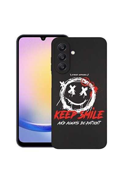 bestcase Θήκη για Samsung Galaxy A16, Keep Smile, Λεπτή σιλικόνη 0.8MM, Αντικ...