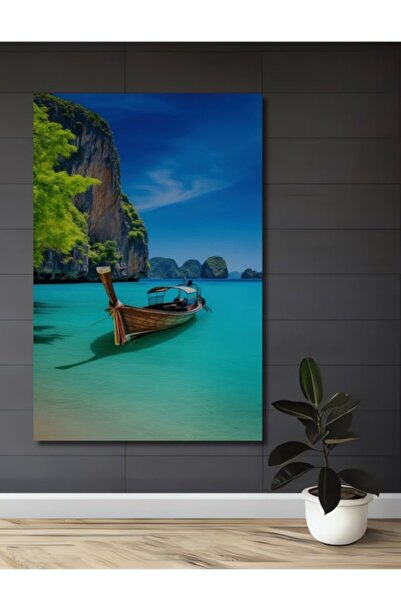 Teona Ahşap Τροπικός Παράδεισος Ξύλινο Διακοσμητικό Τραπέζι για Σπίτι, Είσοδο...