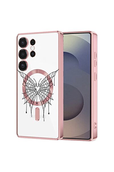 bestcase Πολυτελής Θήκη MagSafe, Συμβατή με Samsung Galaxy S24 Ultra, Πεταλού...