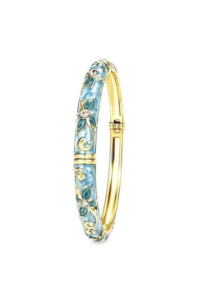 Sense of Atelier Flora Glow Bangle Kelepçe Bileklik-Turkuaz