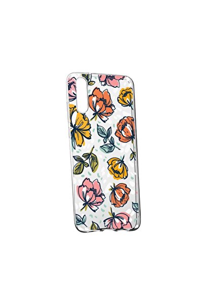 bestcase Θήκη Σιλικόνης Συμβατή με Samsung Galaxy A13, Λουλούδια - Παστέλ Χρώ...