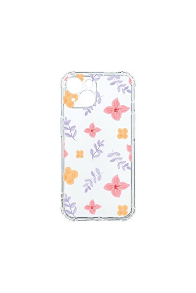 bestcase Husa Anti Shock 1.5MM, Compatibila Cu Apple iPhone 14, Flower Patter...