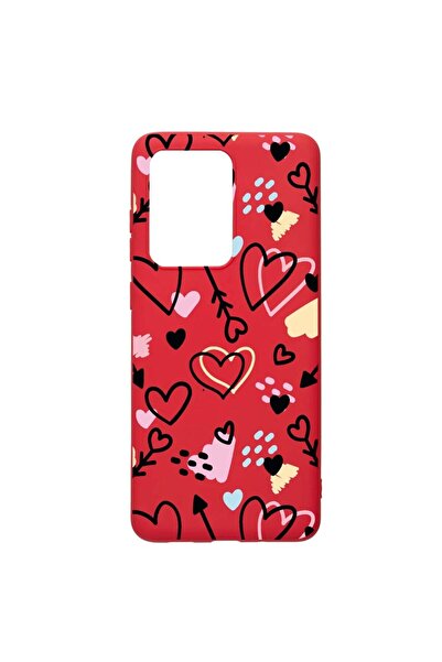 bestcase Θήκη σιλικόνης συμβατή με Samsung Galaxy S20 Ultra, Σχέδιο με σύμβολ...