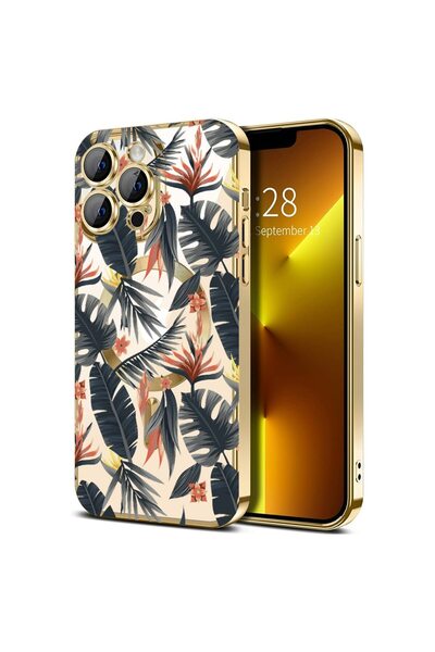 bestcase Πολυτελής Θήκη MagSafe, Συμβατή με Apple iPhone 13 Pro, Βοτανικό Σχέ...