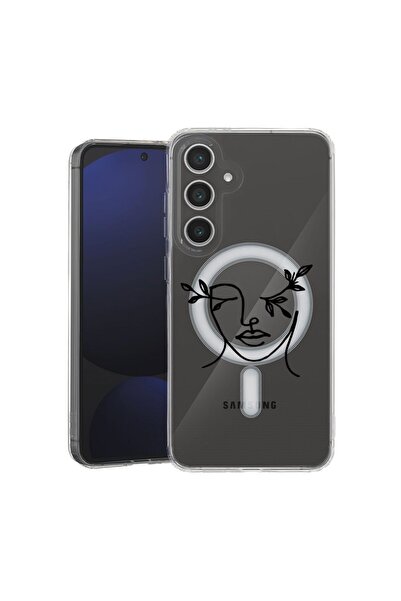 bestcase Θήκη για Samsung Galaxy S24, MagSafe Αντικραδασμική, Γυναικείο Αφηρη...