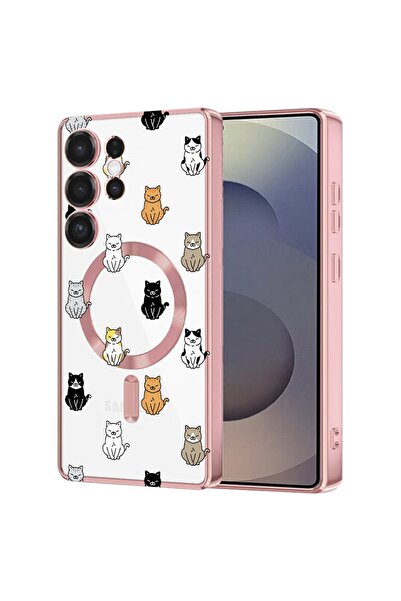 bestcase Πολυτελής Θήκη MagSafe, Συμβατή με Samsung Galaxy S24 Ultra, Σχέδιο ...