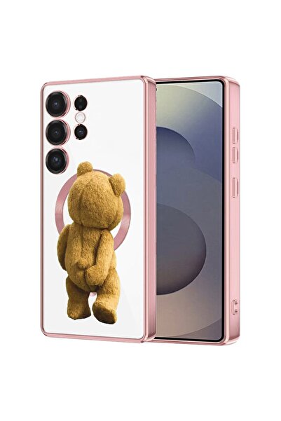 bestcase Πολυτελής Θήκη MagSafe, Συμβατή με Samsung Galaxy S24 Ultra, Κρυφό Σ...