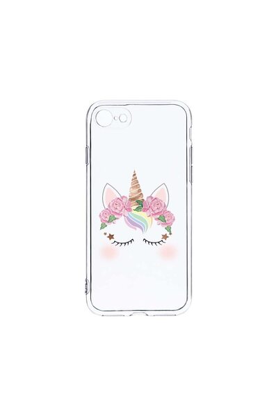 bestcase Διαφανής Θήκη Σιλικόνης 2MM, Συμβατή με Apple iPhone SE 2, Μονόκερος...