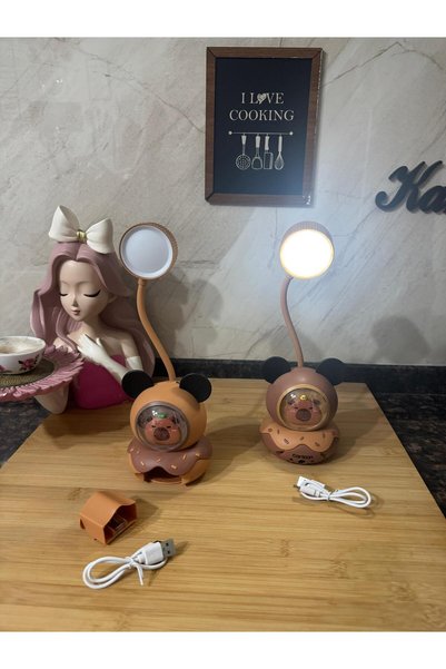 Küçük Mutluluklar AYI MODEL ŞARJLI LED MASA LAMBASI