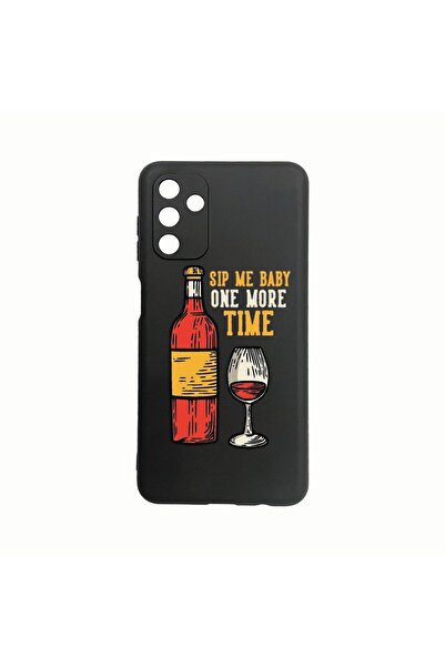 bestcase Θήκη σιλικόνης, Συμβατή με Samsung Galaxy A04s, Sip Me Baby, Ανθεκτι...