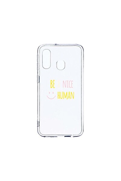 bestcase Διαφανής Θήκη Σιλικόνης 2MM, Συμβατή με Samsung Galaxy A40, Be Nice,...