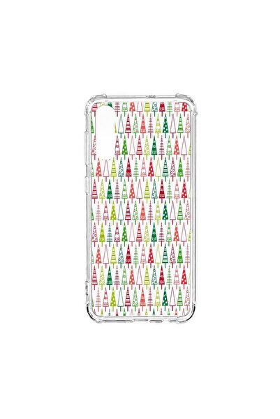 bestcase Husă Antișoc Compatibilă cu Samsung Galaxy A50, Model Brad de Crăciu...