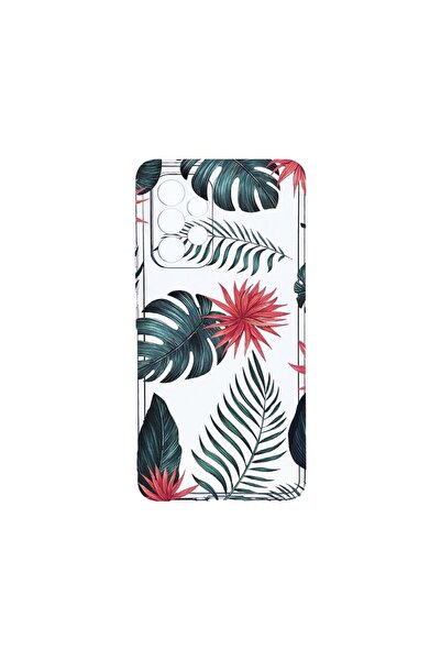 bestcase Διαφανής Θήκη Σιλικόνης 2MM, Συμβατή με Samsung Galaxy A13 4G, Λουλο...