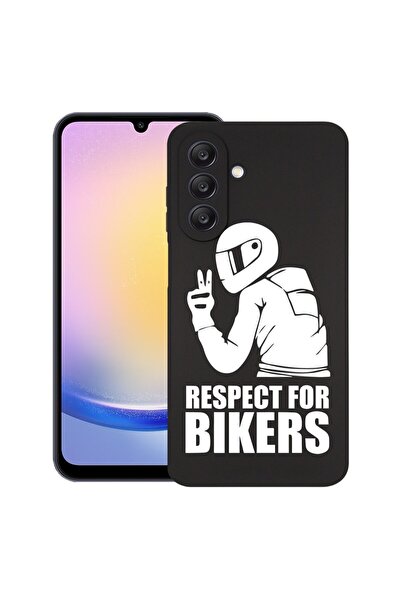 bestcase Θήκη για Samsung Galaxy A26, Respect For Bikers, Λεπτή σιλικόνη 0.8M...