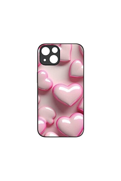 bestcase Husa MaxSafe, Συμβατό με Apple iPhone 15 Plus, Γλυκά Καρδιές, Χρώματ...