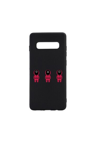 bestcase Θήκη σιλικόνης συμβατή με Samsung Galaxy S10 Plus, Σχέδιο Squid Game...