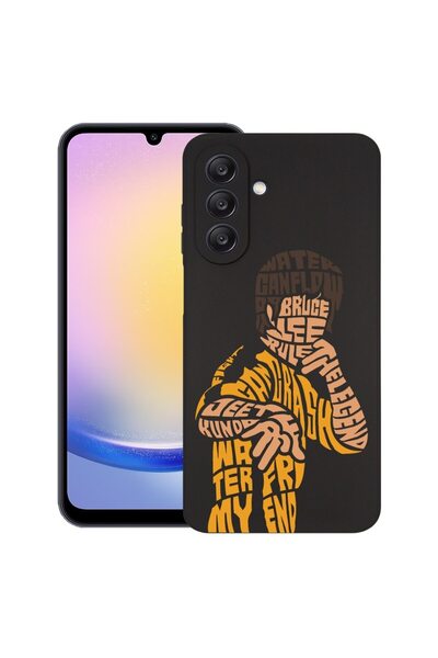 bestcase ¬Æ Husa pentru Samsung Galaxy A36, Calligraphy Bruce Lee, Slim Silic...