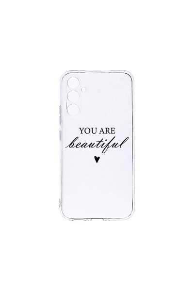 bestcase Θήκη Διαφανής Σιλικόνη 2MM, Συμβατή με Samsung Galaxy S24 FE, You Ar...