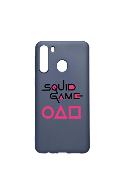 bestcase Θήκη σιλικόνης συμβατή με Samsung Galaxy A21, Σχέδιο Squid Game, ανθ...