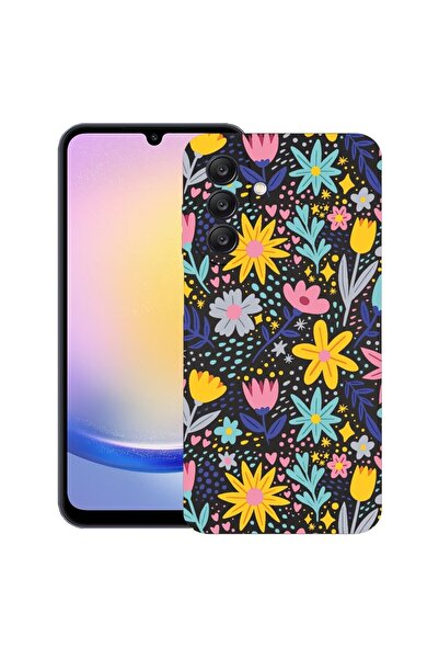 bestcase Husă pentru Samsung Galaxy A36, Floricele, Silicon subțire 0.8MM, An...