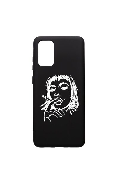 bestcase Husa Silicon Premium compatibila cu Samsung Galaxy A71, Woman, cu in...