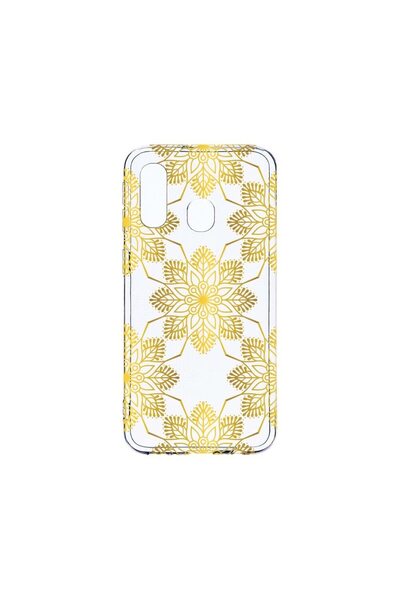 bestcase Clear Silicone Case 2MM, Compatible with Samsung Galaxy A40, Gold, S...