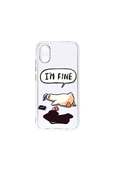 bestcase Διαφανής Θήκη Σιλικόνης 2MM, Συμβατή με Samsung Galaxy A05, Duck Lif...