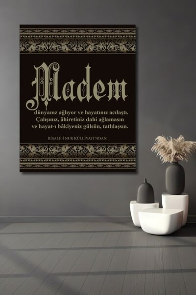 Teona Ahşap Madem Sözü Ξύλινο Διακοσμητικό Τραπέζι για Σπίτι, Είσοδο, Χώρο Ερ...