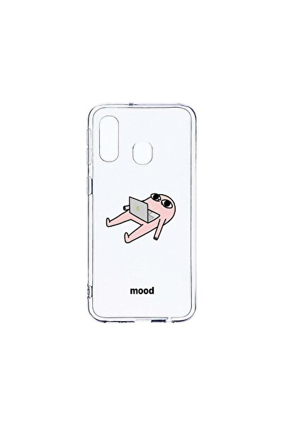 bestcase Διαφανής Θήκη Σιλικόνης 2MM, Συμβατή με Samsung Galaxy A40, Meme Moo...