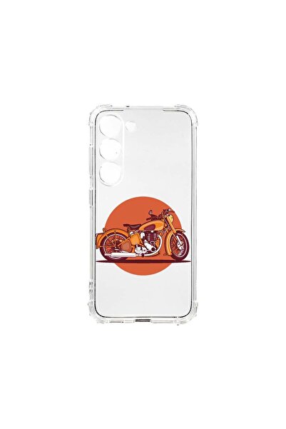 bestcase Αντικραδασμική Θήκη, Συμβατή με Samsung Galaxy S23 Plus, Ρετρό Ποδήλ...