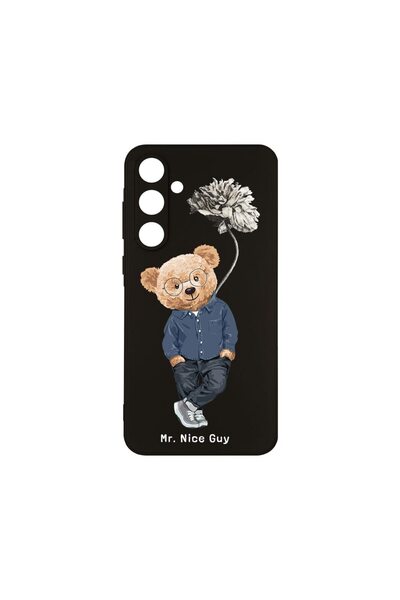 bestcase Λεπτή Θήκη Σιλικόνης 0.8MM, Συμβατή με Samsung Galaxy A55, Σχέδιο Αρ...