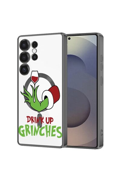 bestcase Πολυτελής Θήκη MagSafe, Συμβατή με Samsung Galaxy S24 Ultra, Grinche...