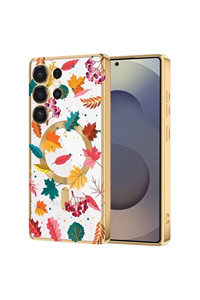 bestcase Πολυτελής Θήκη MagSafe, Συμβατή με Samsung Galaxy S24 Ultra, Φύλλα Φ...