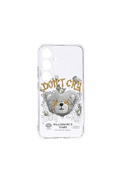 bestcase Θήκη για Samsung Galaxy M35, BestCase® Διαφανής Σιλικόνη 2MM, Αρκουδ...